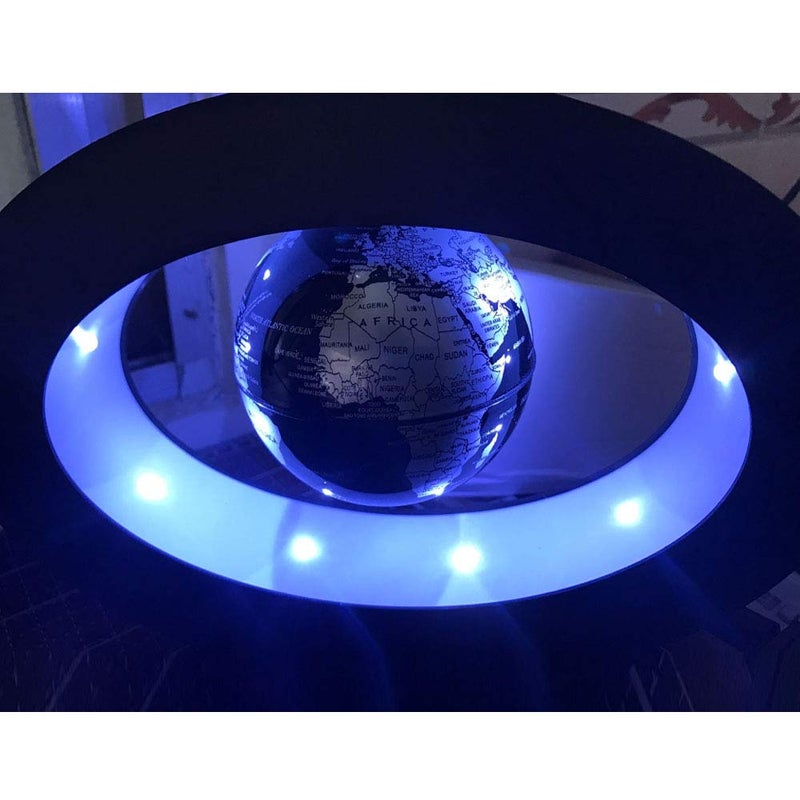 FUZADEL Home Desk Night Light Ball Desktop Decoration Sphere Ornament for Desk LED Night Lights for Educational Home Office Decor Desk Levitation Floating Lamp - Image 2